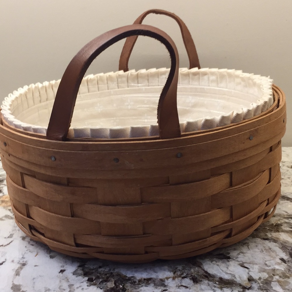 Longaberger button basket